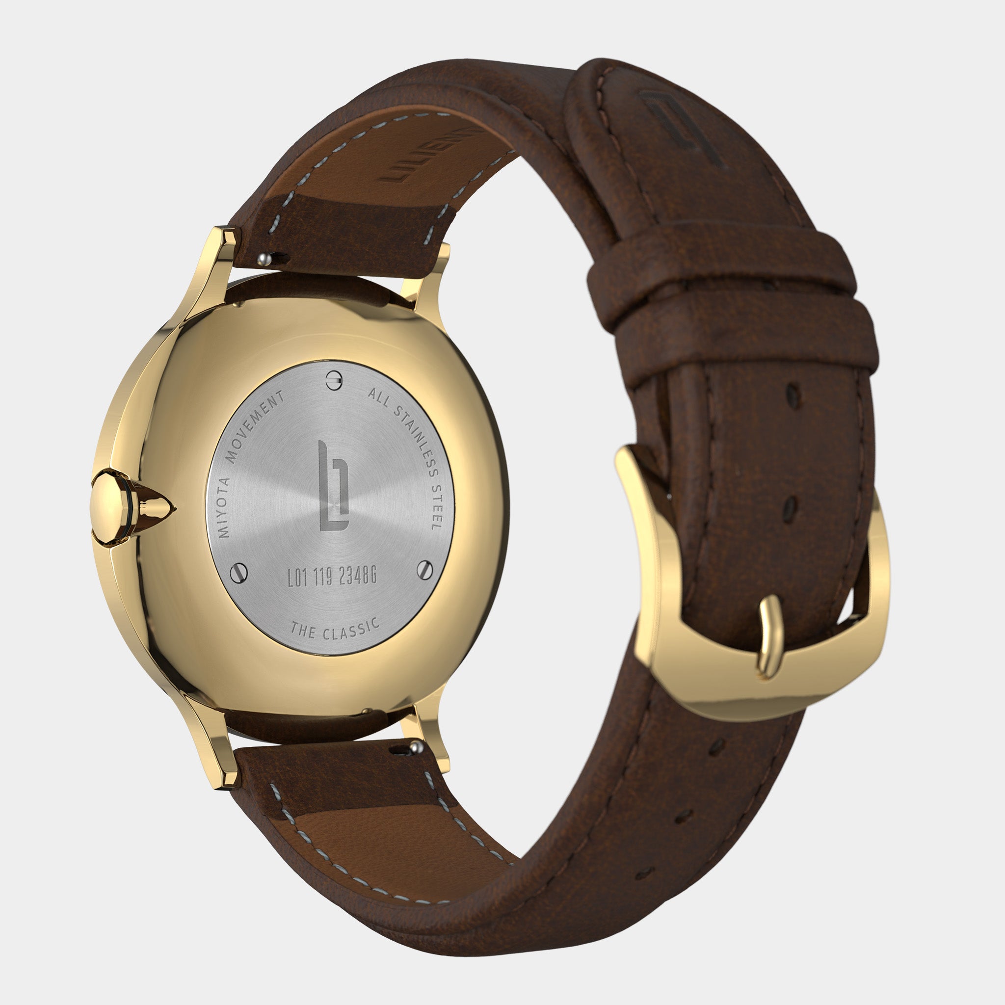lilienthal-berlin-the-classic-gold-green-armbanduhr-42-5-mm image 7