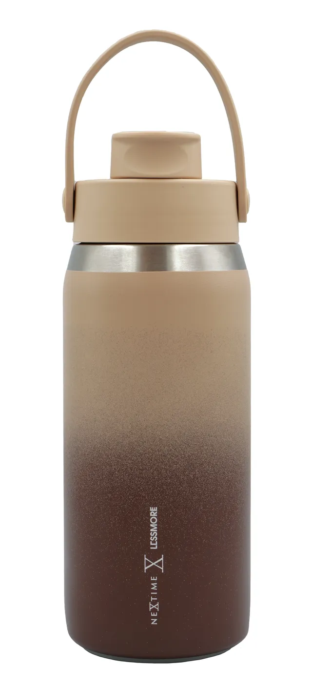 nextime-canvas-bottle-thermosflasche-355-473-710-ml-schokobraun image 1