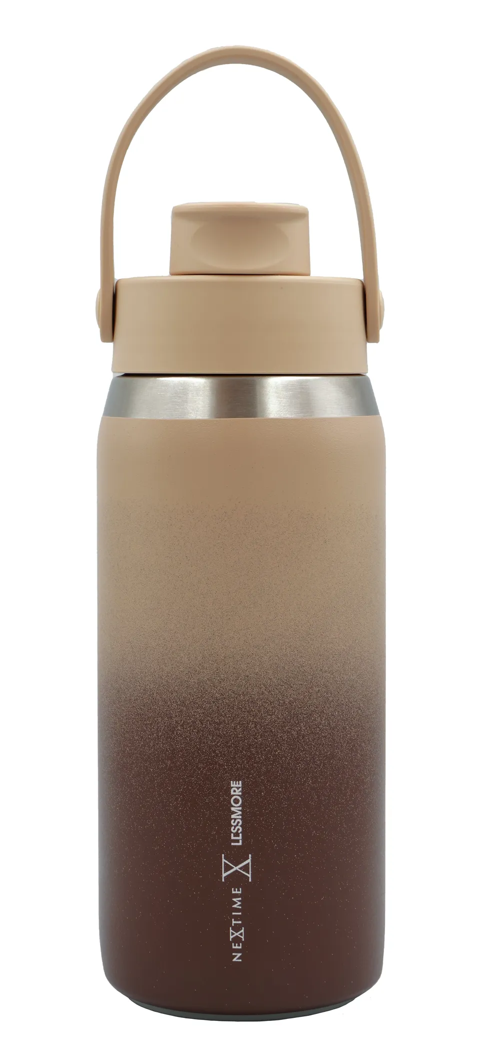 nextime-canvas-bottle-thermosflasche-355-473-710-ml-schokobraun image 1