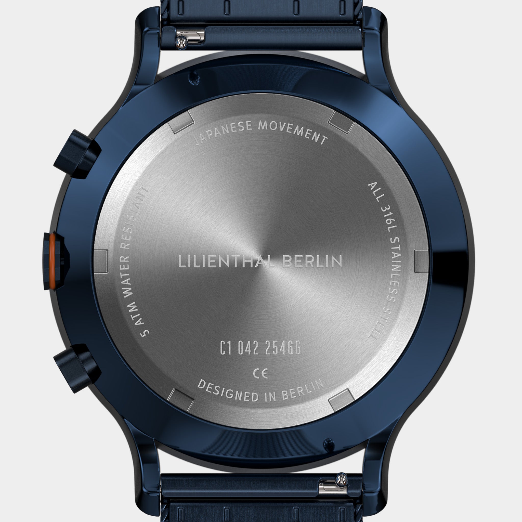 lilienthal-berlin-chronograph-blue-orange-chronograph-midnight-blue-orange image 8