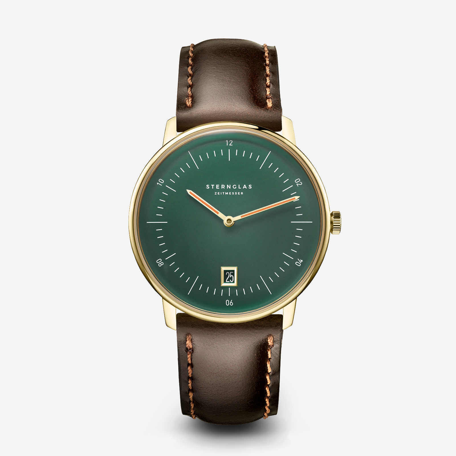 sterngas-naos-edition-cambridge-herrenuhr-gold-38-mm-leder image 1