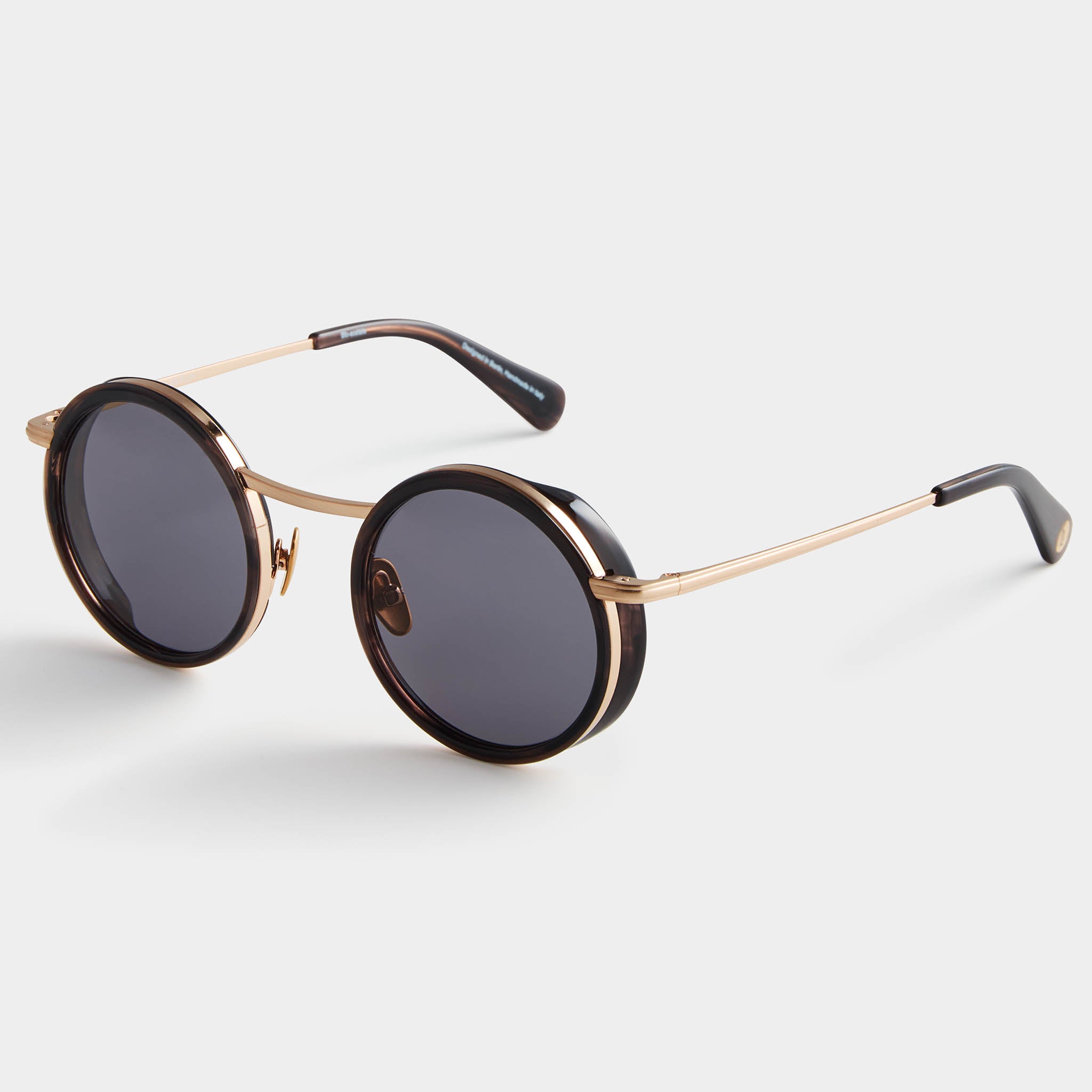 lilienthal-berlin-chillwave-sonnenbrille-brushed-gold-charcoal-gray image 2