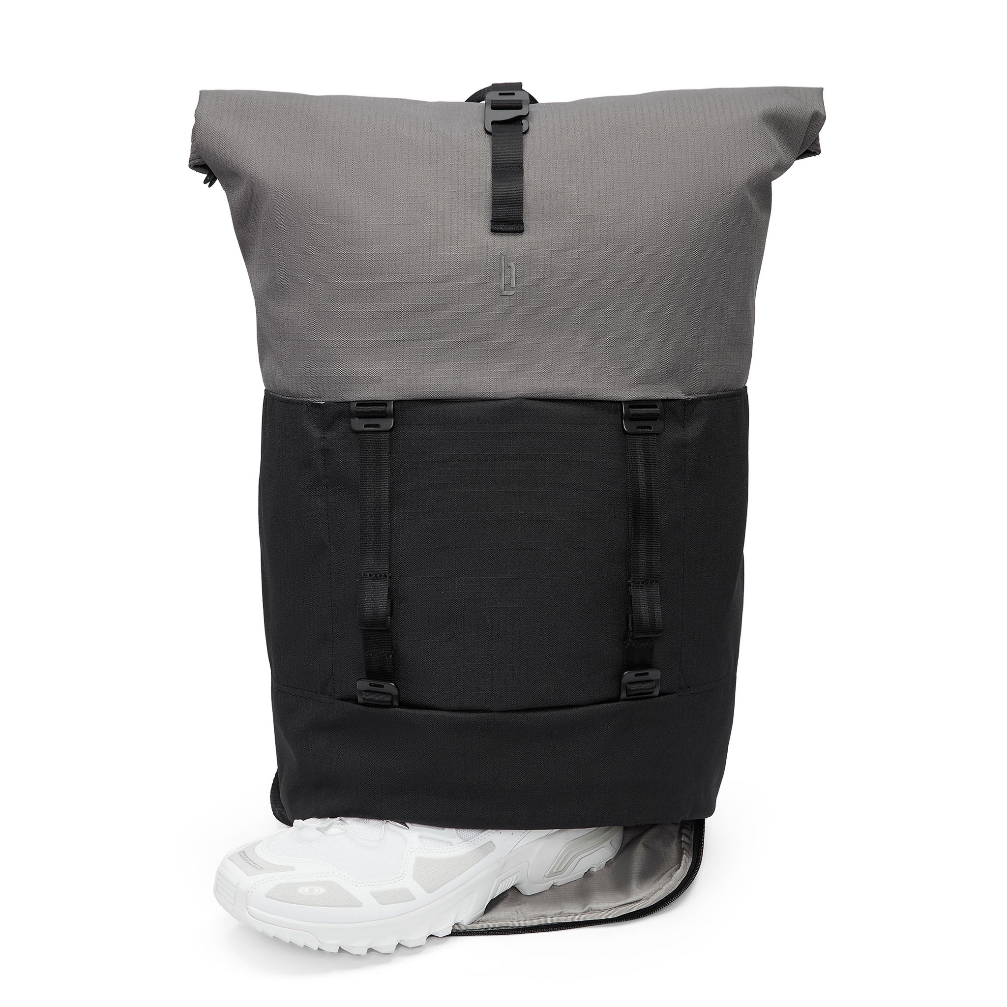 lilienthal-berlin-urbaneer-rolltop-rucksack-charcoal-24-29-l image 4