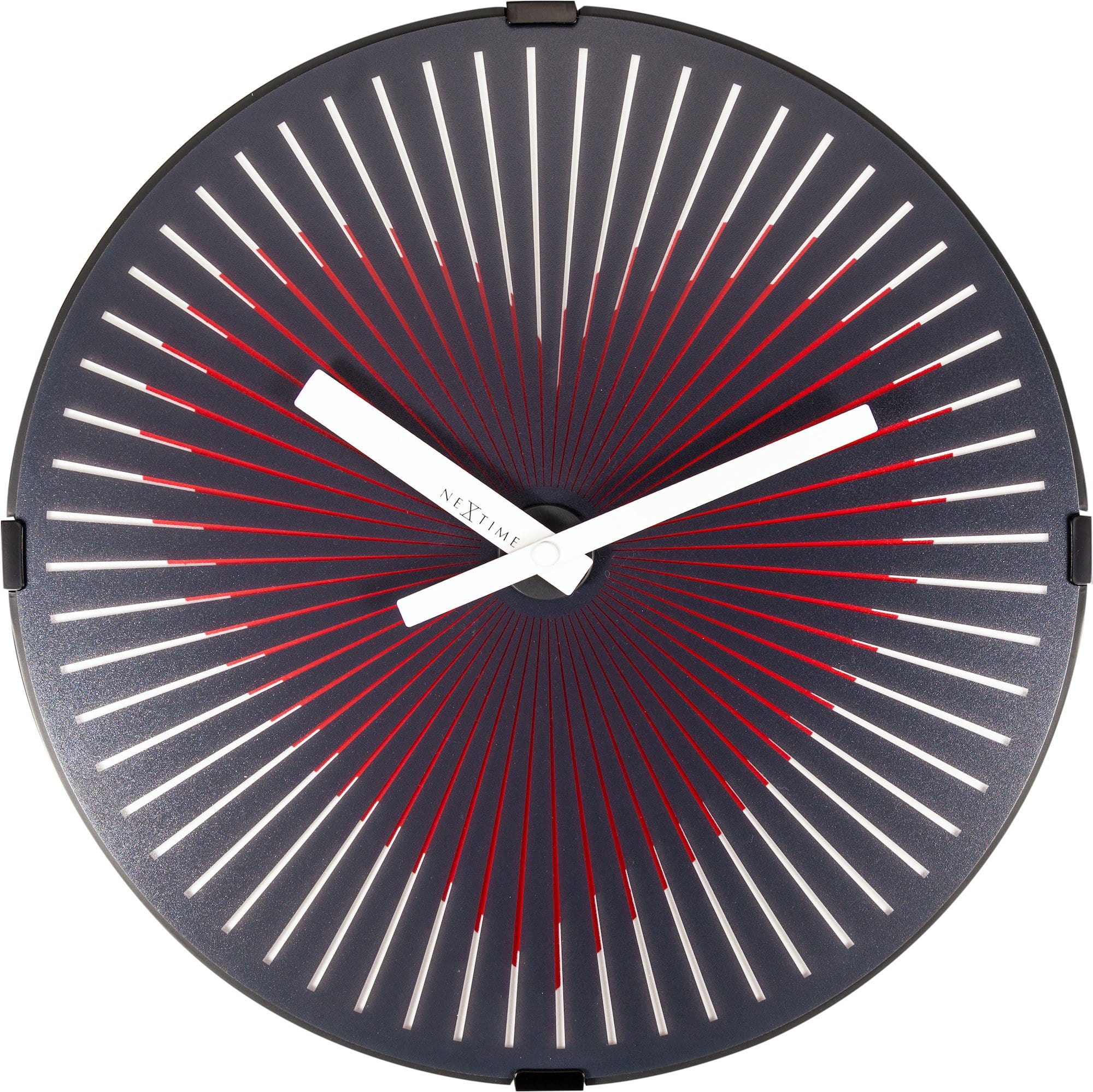 nextime-motion-heart-red-motion-wanduhr-analog-30-5-cm-rot image 2