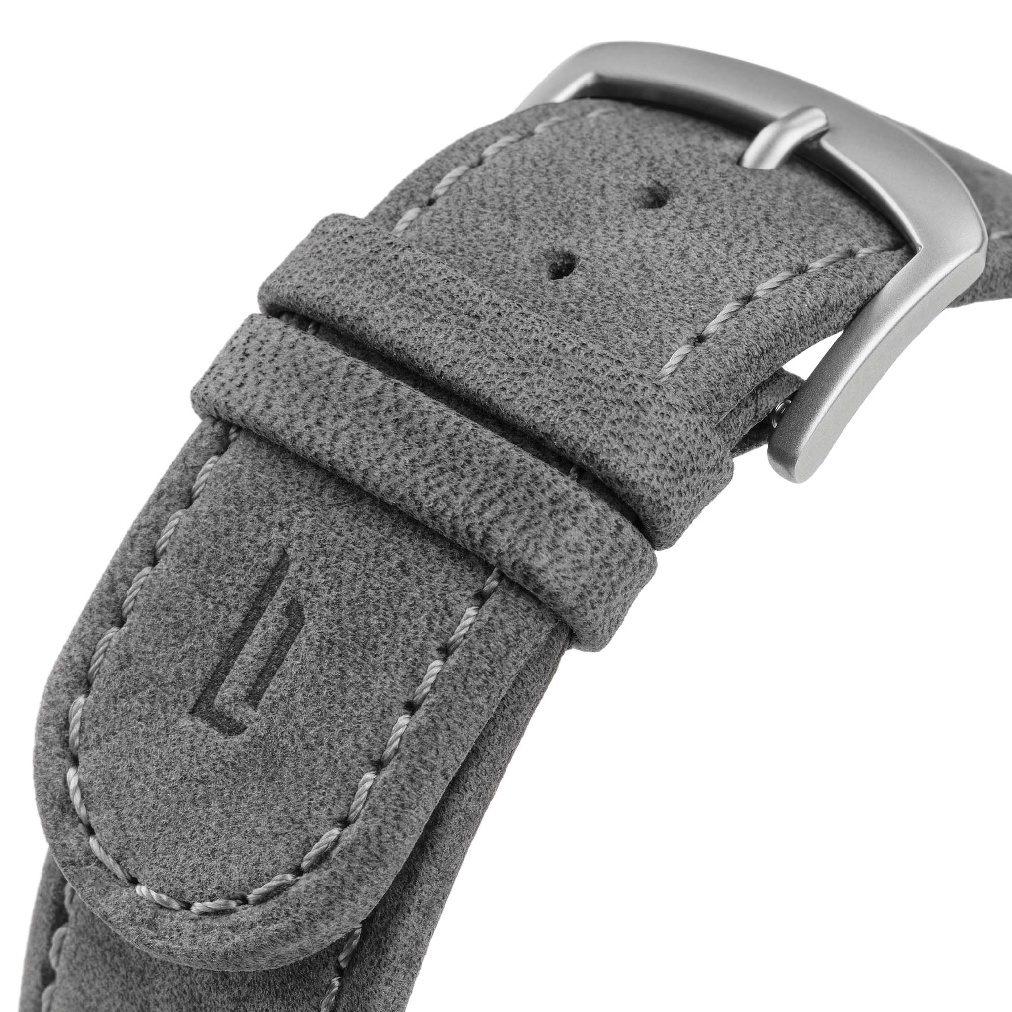 lilienthal-berlin-leather-strap-gray-leder-wechselarmband image 2