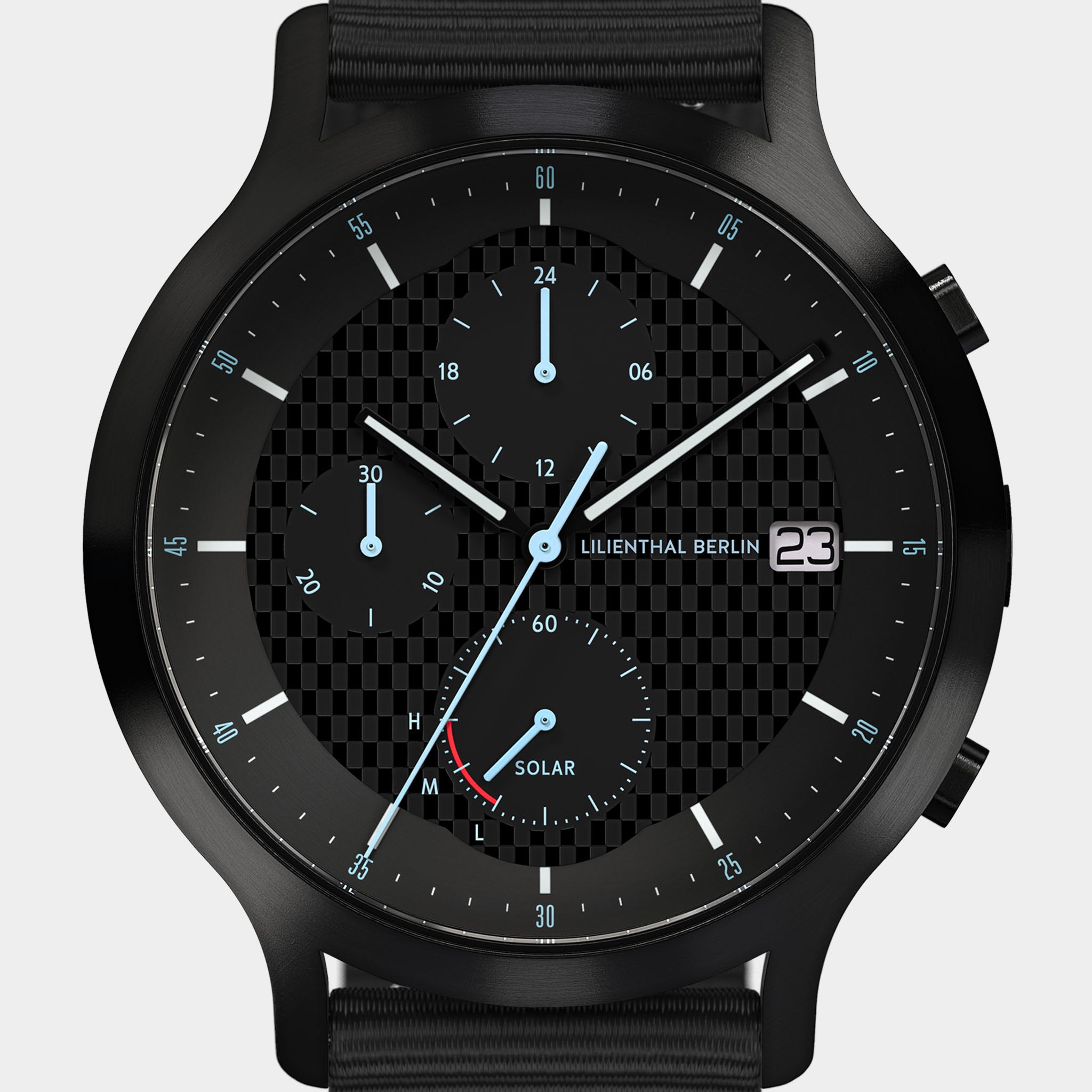 lilienthal-berlin-chronograph-solar-edition-i-herrenuhr-mit-wechselarmband image 6