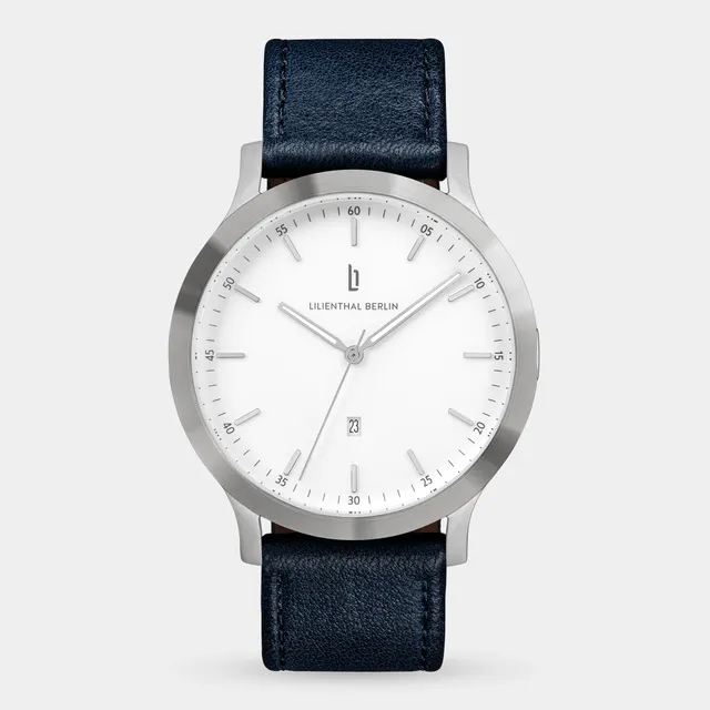 lilienthal-berlin-huxley-armbanduhr-silver-white-40-mm-2 image 1