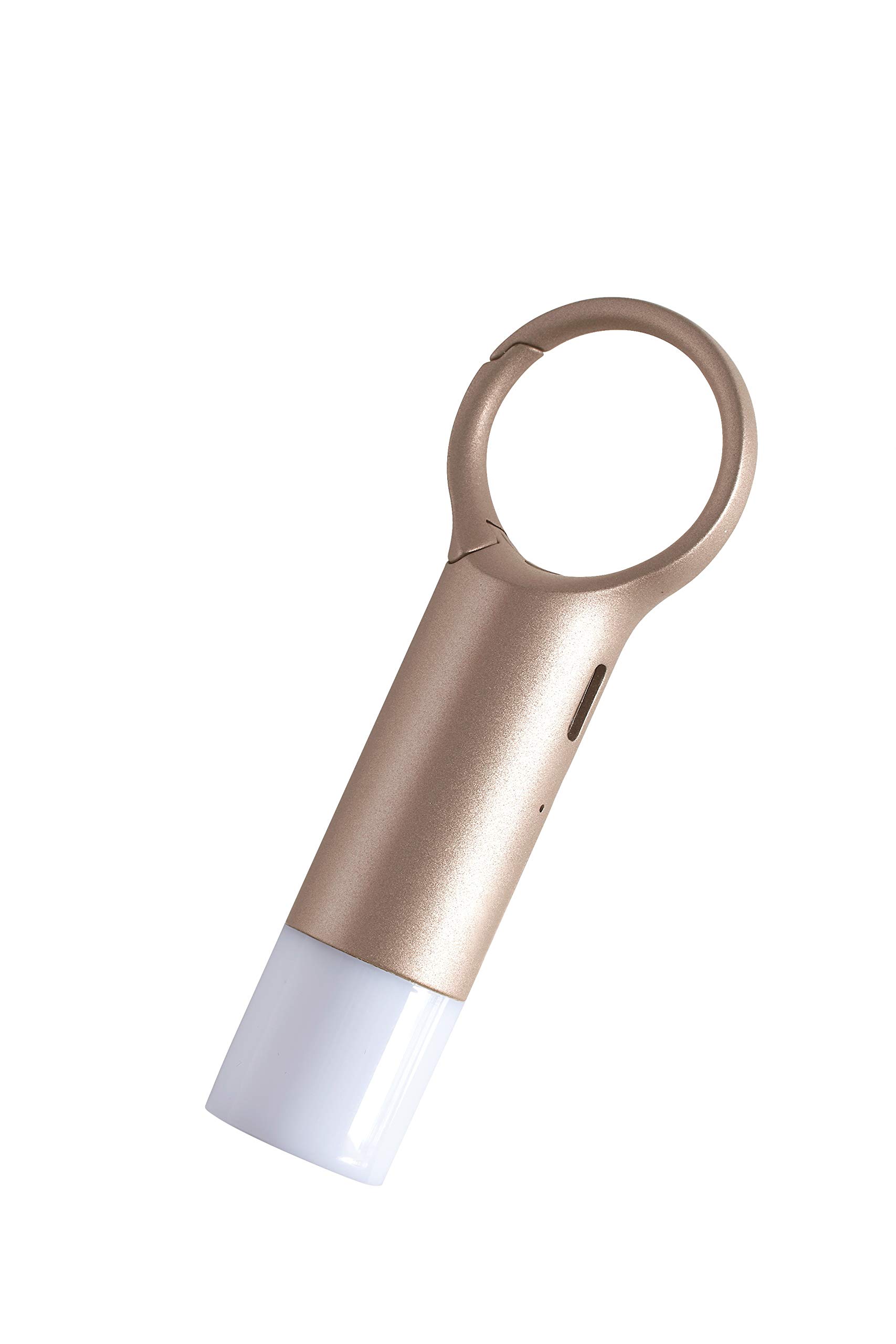 lexon-nomady-flash-led-warnleuchte-mit-goldenem-karabiner image 3