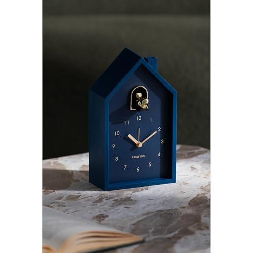 karlsson-wecker-modern-cuckoo-oro-blau-15x11-5x20cm image 8