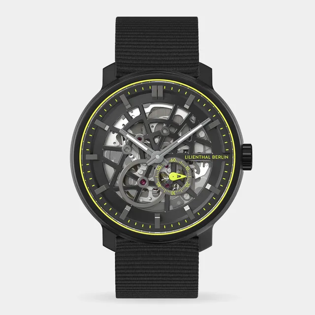 lilienthal-berlin-neolux-skeleton-black-lime-automatik-herrenuhr image 1