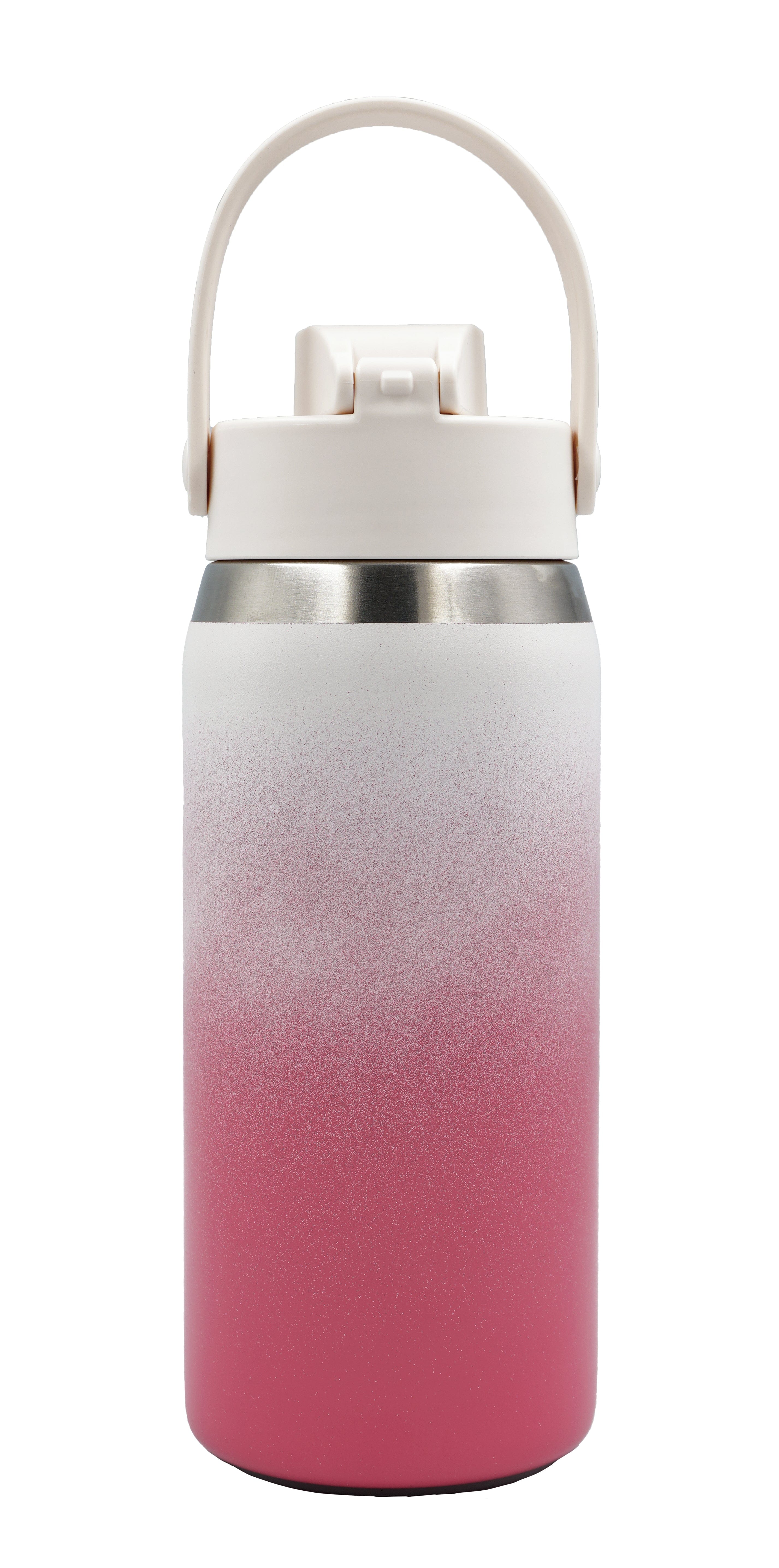 nextime-canvas-bottle-thermal-trinkflasche-355-473-710ml-cherry-blossom image 7
