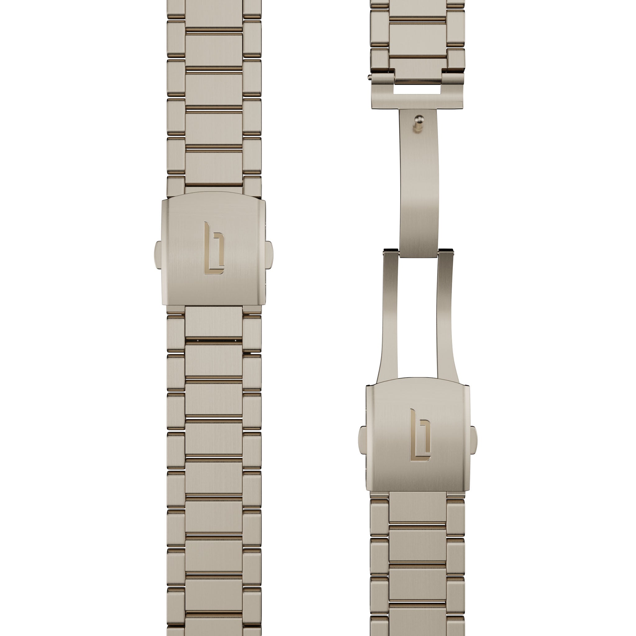 lilienthal-berlin-edelstahl-armband-beige-gold-brushed-f-r-lilienthal-1 image 3