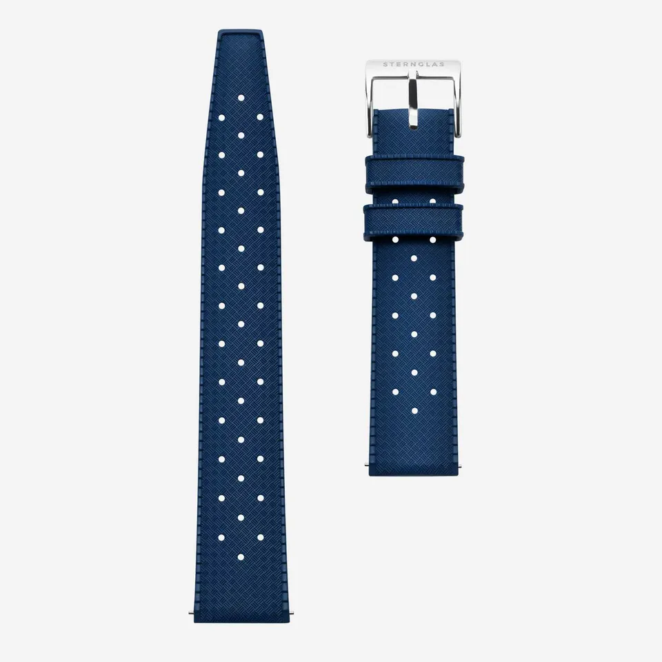 sternglas-kautschuk-armband-20-mm-dunkelblau-fluorkautschuk image 1