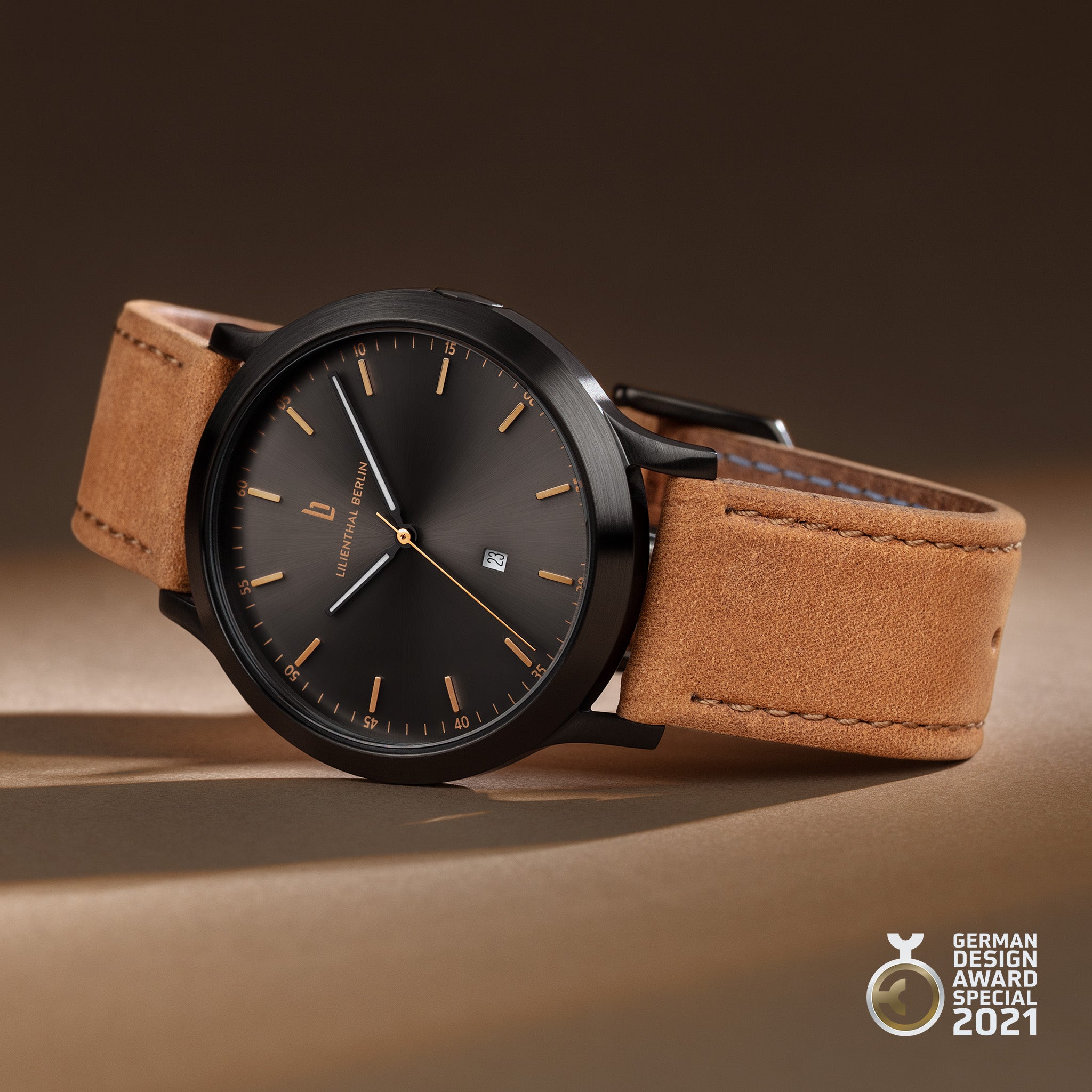 lilienthal-berlin-huxley-black-bronze-uhr-40-mm image 3